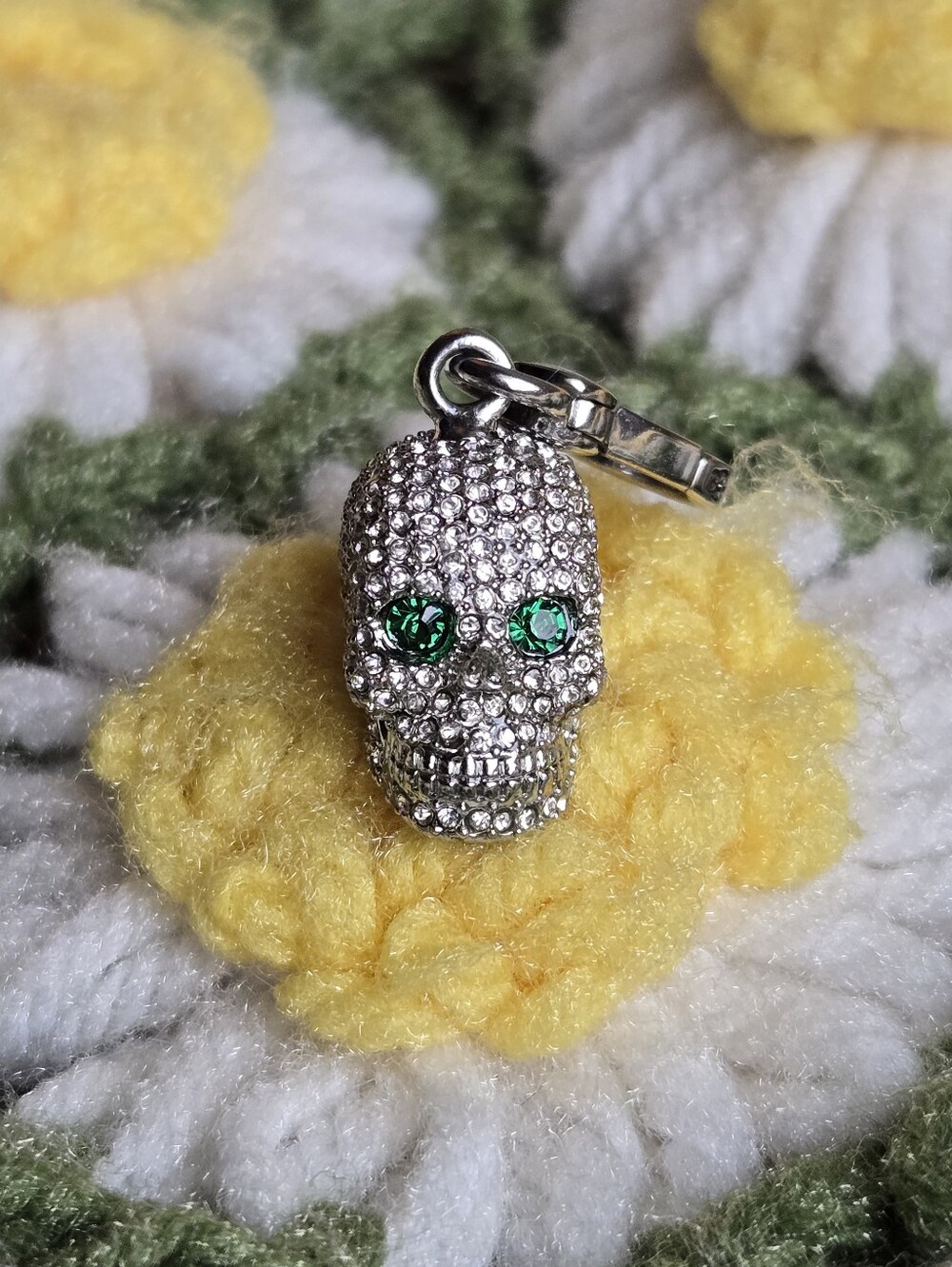 Juicy Couture Pave Skull Charm